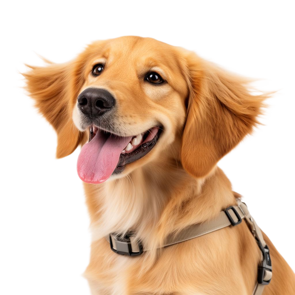 Cachorro feliz