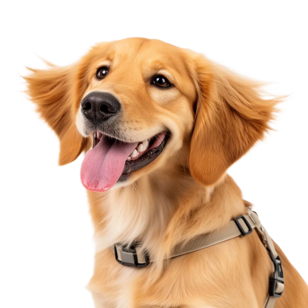Cachorro feliz